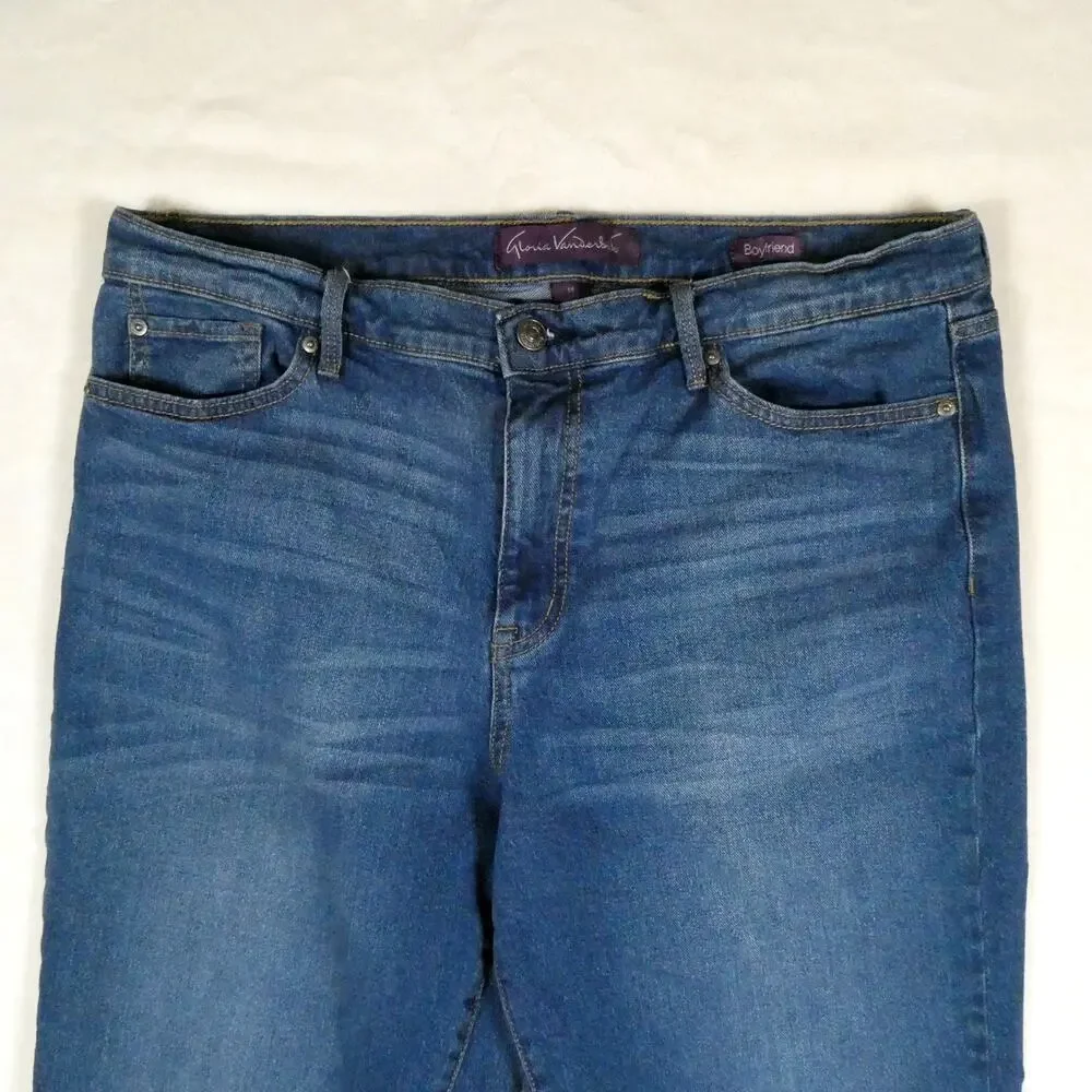 Gloria Vanderbilt Boyfriend Jeans Straight Leg Relaxed - Picture 3 of 8